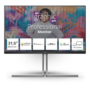 Desktop Monitor - 31.5IN 4K Nano IPS Calman Ready 96W USB C HDMI DVI HA