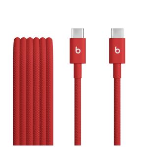 Beats USB-c To USB-c Woven Cable 1.5m - Rapid Red