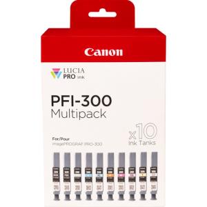 Ink Cartridge - Pfi-300 - 14.4ml - Multi Pack