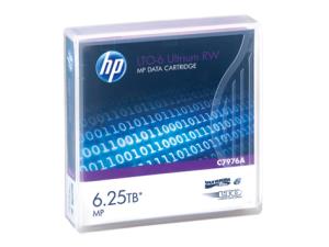 HP LTO-6 Ultrium 6.25TB MP RW Eco Case Data Cartridge 20 Pack