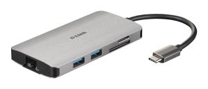 Dub-810 8-in-1 USB-c With Hdmi / Ethernet / Card Reader / Power Delivery