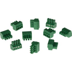 Connector A 4-pin 3.81 Straight 10pk (5505-251)