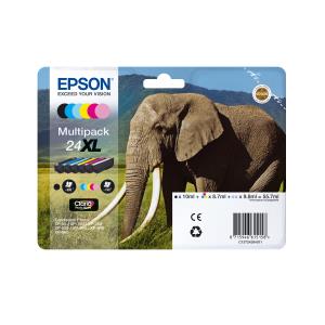 Ink Cartridge - 24xl Elephant - 9.8ml - Light Cyan For 24series