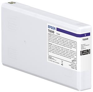 Ink Cartridge - T55wd Ultrachrome Pro10 - 200ml - Violet