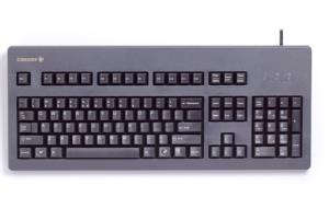 Keyboard G80-3000 Wired Professional With Gold Crosspoint Contacts Ps2 Or USB Qwertzu German Black