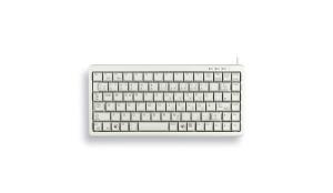 G84-4100 Compact Keys 86 - Keyboard - Corded USB + Ps/2 - Light Gray - Qwerty UK
