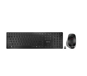 DW 9500 SLIM Desktop Rechargeable - Keyboard and Mouse - Wireless or Bluetooth - Black Grey - Azerty Belgian