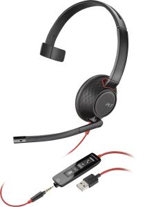 Headset Blackwire 5210 - Monaural  - USB-a / 3.5mm