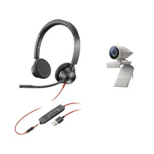Studio P5 Webcam With Blackwire 3325 Headset