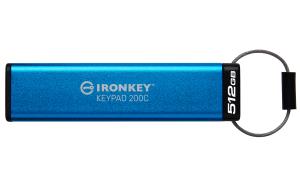 Ironkey Keypad 200c - 512GB USB Stick - USB 3.2 / USB-c - FIPS 140-3 Level 3 (pending) - Aes 256-bit Encrypted