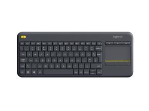 Wireless Touch Keyboard K400 Plus - Black - Azerty Belgian