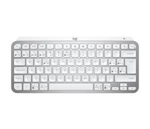 Minimalist Wireless Illuminated Keyboard - Mx Keys Mini - Pale Gray - Qwerty Espanol