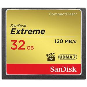 SanDisk Extreme Compact Flash 120mb/s 32GB
