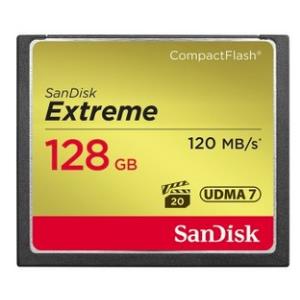 SanDisk Extreme Compact Flash 120mb/s 128GB