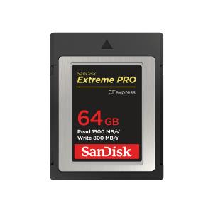 SanDisk CF Express Extreme Pro 64GB, 1500MB/s Read, 800MB/s Write
