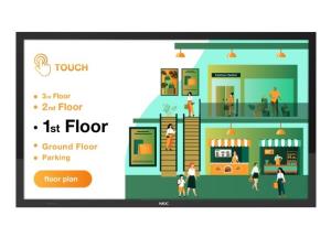 Large Format Display - Multisync M651 Pcap - 65in