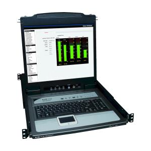 TRIPP LITE Console KVM Switch 16-port Netdirector 1u Rackmount Console KVM Switch With 19in LCD + 8 Ps2/USB