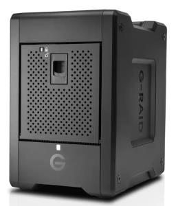 G-RAID Shuttle 4 - 4-bay hardware RAID solution - Thunderbolt 3 / USB-C - 72TB