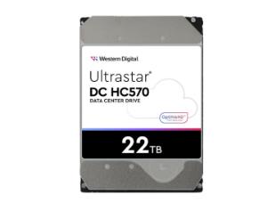 Hard Drive - ULTRASTAR DC HC570 - 22TB - SATA 6gb/s - 3.5in - 7200rpm - 512MB 512E TCG NP3 DC