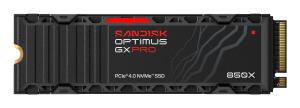 SanDisk Optimus GX PRO 850X NVMe - 1TB - Pci-e 4.0 x4 - M.2 2280 - with Heatsink