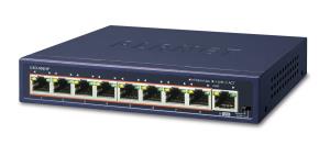 8-port 10/100/1000 Gigabit At Poe Ethernet 120w
