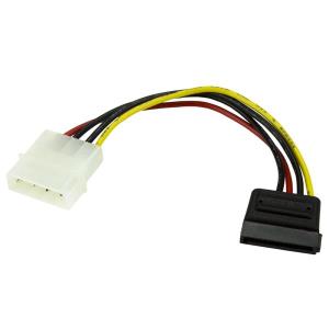 Power Cable Adapter 4 Pin Molex To SATA 4pin 6in