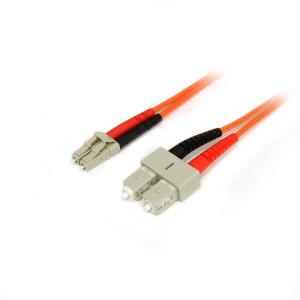 Fiber Optic Cable 50/125 Multimode Duplex Lc-male/ Sc-male 3m