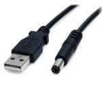 USB To Type M Barrel 5v Dc Power Cable 3ft