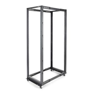 Server Rack - Open Frame Adjustable Depth 4 Post Rack 42u