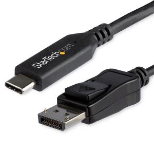 USB-c To DisplayPort Adapter Cable - 8k - Hbr3 - 1.08m - Thunderbolt 3 Compatible