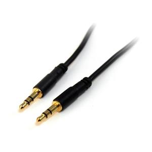 Audio Cable Slim 3.5mm Stereo - M/m 1ft