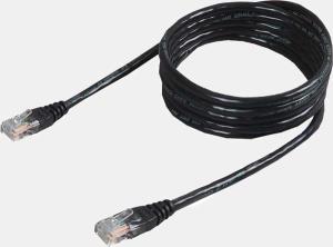 Patch Cable Cat5e 3m Black Utp