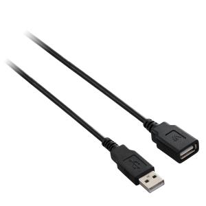 USB Extension Cable A To A 3m Black (v7e2USB2ext-03m)
