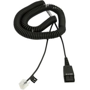 Cord With Qd To Special-plug Rj45 Coiled 0 5-2m For Siemens Open Stage