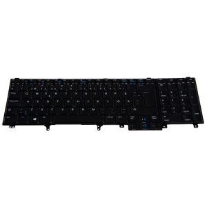 Notebook Keyboard - 104 Keys - Dual Point Non Backlit  - Swedish / Finnish For Dell E5570