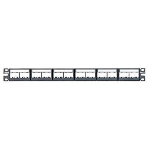 Mini-com Modular Faceplate Patch Panel 24 Ports