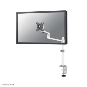 Neomounts Full Motion Monitor Arm Desk Mount For 17-27in Screens - White