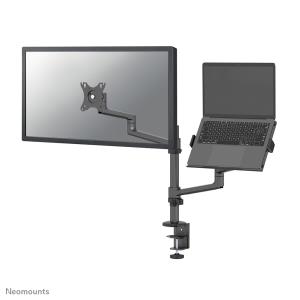Neomounts Full Motion Monitor Arm Desk Mount For 17-27in Screens And 11 - 17in Laptops - Black