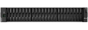 ThinkSystem DE4000H SAS Hybrid Flash Array SFF (4x 16 GB FC base ports [no SFPs], 8x 12 GB SAS HIC ports)