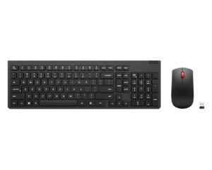 Essential Wireless Combo Keyboard & Mouse Gen2 Black - Qwerty UK