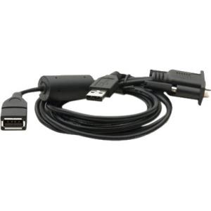 USB Y CABLE 39 MALE TO 2X USB-A USB-A PLUG AND SOCKET