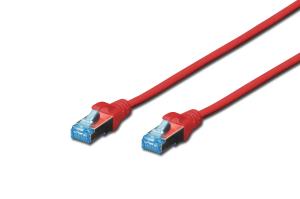 Patch cable - Cat 5e - SF/UTP - Snagless - 2m - red