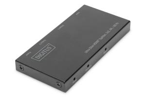 Ultra Slim HDMI Splitter, 1x2, 4K/60Hz HDR, HDCP 2.2, 18 Gbps, Micro USB powered