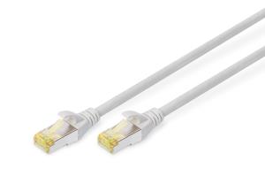 Patch cable - CAT6a - S/FTP - Snagless - Cu - 2.5m - grey