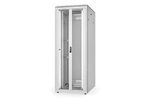 network cabinet Unique 42U 2053x800x1000mm double glass front door grey