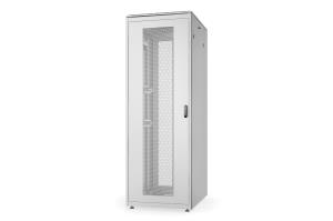 network cabinet Unique 47U 2244x800x1000mm single perf. front double perf. rear grey