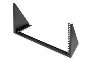 6U vertical wall mounting bracket 283x504x151mm black
