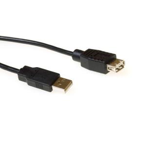 Extension Cable USB2.0 Black 5m