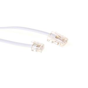 Rj11 - Rj45 Cable White 3m