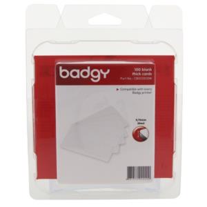 Badgy PVC Cards x100 Thick (30mil/0.76 mm)